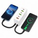 Универсальный сетевой адаптер 120 Вт 26X-203, 6 портов USB и Type-C для быстрой зарядки гаджетов (509/5090)