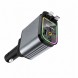 Зарядний пристрій в авто 26X-204 4 в 1 з USB, швидкою зарядкою та декоративною підсвіткою Зоряне небо (509/5091)
