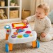 Дитячі розвивальні ходунки-каталка від 6 місяців музичні з дошкою для малювання та регулюванням швидкості 2в1 (509/5102)