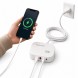 Універсальна мережева зарядка 120 W 26X-206, 4 порти USB-A та USB-C для смартфона і планшета (509/5093)
