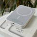 Портативний зовнішній акумулятор Battery Pack 26X-207 MagSafe з бездротовою зарядкою для смартфона (509/5094)