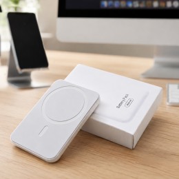 Портативний зовнішній акумулятор Battery Pack 26X-207 MagSafe з бездротовою зарядкою для смартфона (509/5094)