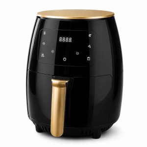 Безмасляна аерогриль-фритюрниця Silver Love 389 8 л 2400 Вт сенсорна для м’яса, картоплі та овочів