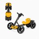 Складаний дитячий електромобіль Go-Kart HL-B6red, акумуляторний  електрокар 6V 4,5Ah, жовтий (509/4851)