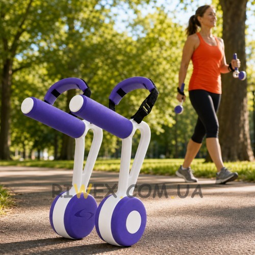 Фітнес-обважнювачі Swing Weights  гантелі для швидкої ходьби, кардіо та тренування рук, унісекс (509/5640)