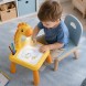 Дитячий проектор-столик для малювання Projector Painting з підсвічуванням, музикою, Жовтий (509/3459)