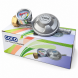 Побутовий газовий редуктор COCO F-64 28 mbar із манометром і виходом під шланг 9 мм (VIG/М46G)