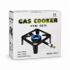 Чугунная газовая горелка 6,5 кВт GAS COOKER GB-38 для больших кастрюль, котлов и автоклавов 40*40 см (VIG/М65G)