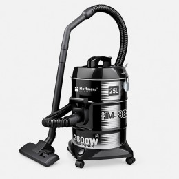 Пылесос для дома и мастерской Hoffmans HM-8806 2800 Вт 25 л с функцией выдувания и телескопической трубкой 