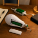 Акумуляторна USB LED лампочка E27 для дому при відключенні світла з гачком, 2 акумулятори 18650, 20 Вт 6500K — FAE-3920