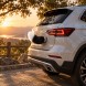 Декоративний плюшевий хвіст для автомобіля електричний, рухомий, акумуляторний, з пультом та USB, Чорний (X26)