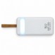 Зовнішній акумулятор Viaking T159 30000 mAh з 4 USB портами, LED підсвічуванням та Type-C, Білий (AMN)