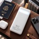 Зовнішній акумулятор Viaking T159 30000 mAh з 4 USB портами, LED підсвічуванням та Type-C, Білий (AMN) Зовнішній акумулятор Viaking T159 30000 mAh з 4 USB портами, LED підсвічуванням та Type-C, Білий (AMN)