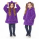 Дитяче худі-трансформер Huggle Pets Єдиноріг фіолетове 130–150 см, плюшева іграшка-подушка (4409/H-27)