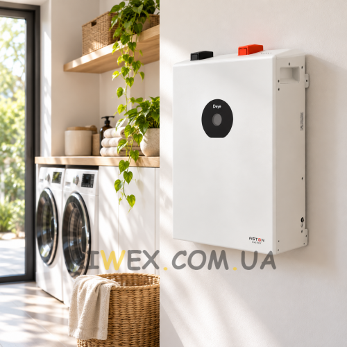 Акумуляторна батарея Deye WD-G24200 LiFePO4 25,6 В 200 А·год (5,12 кВт·год) (ISML)