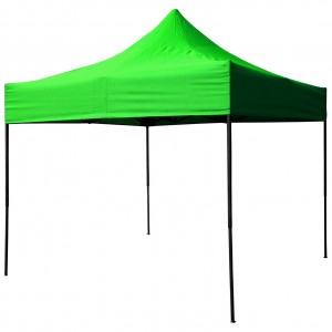 Торговый зеленый раздвижной шатер 3 х 3 м палатка гармошка 