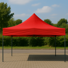 Дах-тент для торгового намету, павільйону зі складним каркасом 2х2 м Червоний