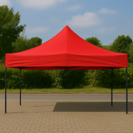 Дах-тент для торгового намету, павільйону зі складним каркасом 2х3 м Червоний
