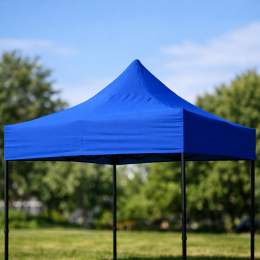 Крыша-тент для торговой палатки, павильона со складным каркасом 3х6 м Синий