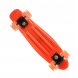 Пенни борд оранжевый скейт 23 со светящимися колесами Penny Board до 80 кг