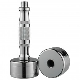 Гантель хромована 1 кг (1 шт) для фитнеса 80034b-1 (SH)