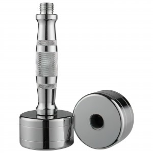 Гантель хромированная 9 кг (1 шт) для фитнеса 80034B-9 (SH)