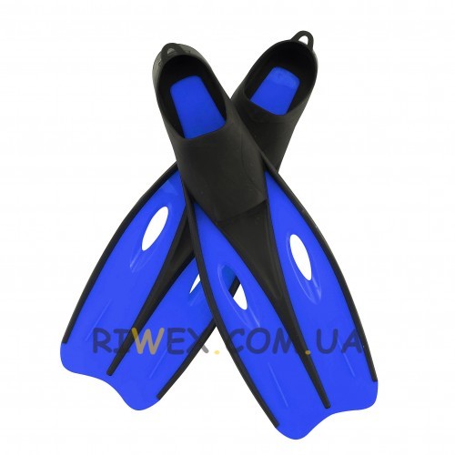Ласти для плавання розмір 38-39 в сітці Bestway 27022 чорно-сині (М+)