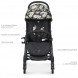 Прогулочна дитяча коляска (візок) книжка M EL CAMINO ME 1058 WISH чорна квіточки (М+)