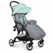 Прогулочна дитяча коляска (візок) книжка M EL CAMINO ME 1058 WISH мятно-сіра (М+)