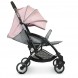 Прогулочна дитяча коляска (візок) книжка M EL CAMINO ME 1058 WISH сіро-рожева (М+)