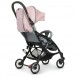 Прогулочна дитяча коляска (візок) книжка M EL CAMINO ME 1058 WISH сіро-рожева (М+)