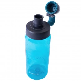 Спортивная бутылка для воды голубая EL-1241 850 мл (бутылочка для зала)  (237)