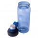 Спортивная бутылка для воды синяя EL-1242 1000 мл (бутылочка для зала) (237)