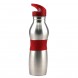 Спортивная бутылка для воды красная EL-327 700 мл (бутылочка для зала)  (237)