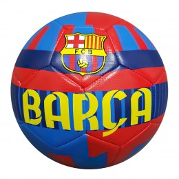 Футбольний м'яч 2500-178 розмір 5, (ПУ 1,4 мм), ручна робота, 32 панелі, 400 г синій "Барса" (IGR24)