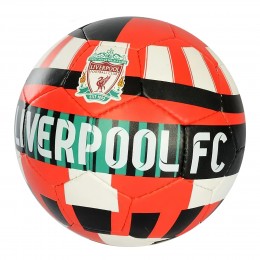 Футбольный мяч  2500-178 размер 5, (ПУ 1,4 мм), ручная работа, 32 панели, 400 г красный "Ливерпуль" (IGR24)