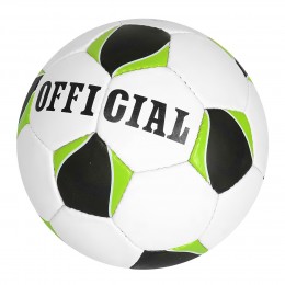 Футбольний м'яч 2500-180 розмір 5, (ПУ 1,4 мм), ручна робота, 32 панелі, 400 г зелений (IGR24)