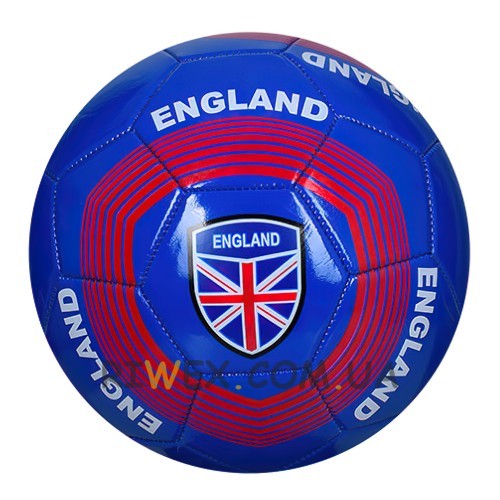 Футбольний м'яч 3283 розмір 5, (ПВХ 1,8 мм), 32 панелі, 300-320 г синій (IGR24)