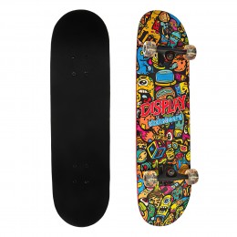 Скейт деревянный MS 0355-2-6 с рисунком  Penny Board  до 80 кг (IGR24)