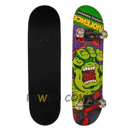 Скейт дерев'яний MS 0355-4-4 з малюнком Penny Board до 80 кг (IGR24)