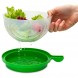 Салатниця овочерізка 2 в 1 чаша для нарізки овочів для салатів Salad Cutter