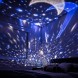 Нічник проектор зоряне небо рожевого кольору світильник куля Star Master