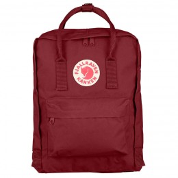 Городской рюкзак Fjallraven Kanken Classic бордового цвета 16 л сумка канкен