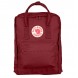 Міський рюкзак Fjallraven Kanken Classic бордового кольору 16 л сумка канкен (212)