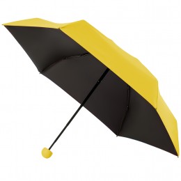 Карманный зонт капсула, мини зонтик в чехле Capsule Umbrella желтого цвета