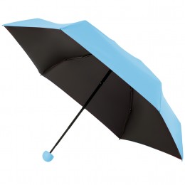 Карманный зонт капсула, мини зонтик в чехле Capsule Umbrella голубого цвета