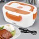 Ланч бокс з підігрівом від прикурювача 12 V помаранчевого кольору контейнер для їжі Electric Lunch Box