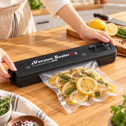 Вакуумный упаковщик пищевых продуктов Vacuum Sealer, Черный (X26) Вакуумный упаковщик пищевых продуктов Vacuum Sealer, Черный (X26)