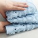 Антискользящий силиконовый коврик с присосками в ванную комнату с массажными точками 55 см (205)