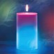 Восковая свеча хамелеон, которая меняет цвет Candled Magic (205)